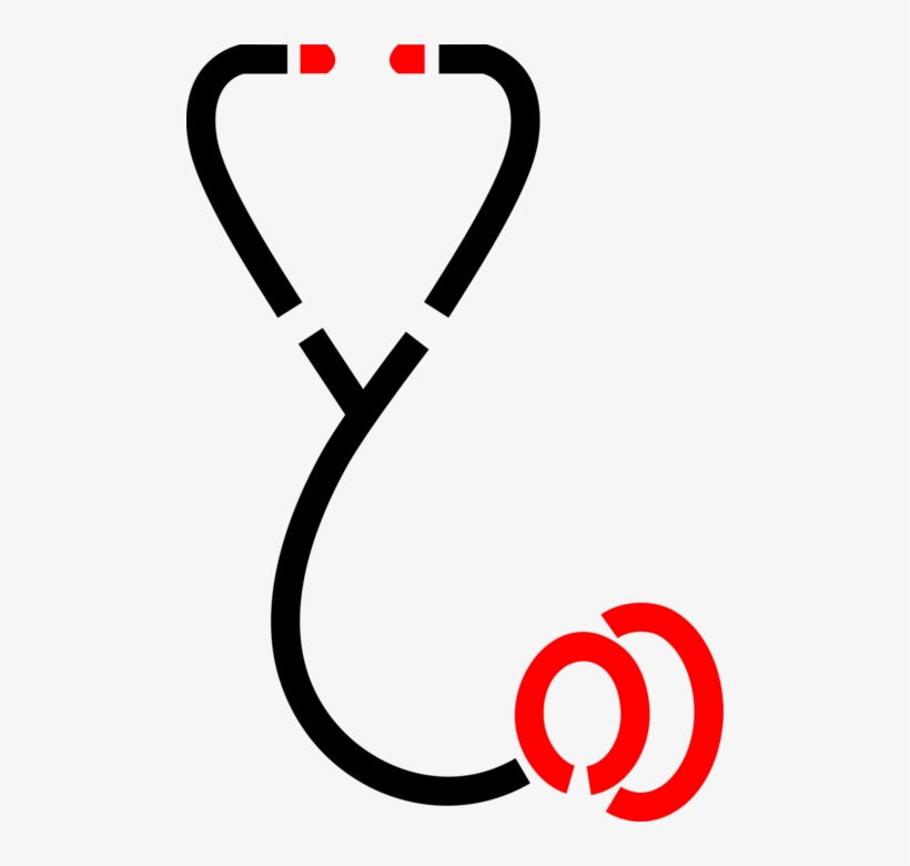 820x780 Vector Illustration Of Stethoscope Acoustic Medical