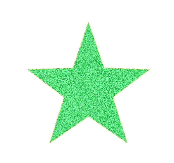 700x653 Estrella Verde Png Vector, Clipart