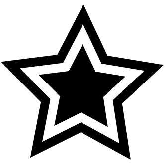 332x332 Vector De Estrella De Navidad