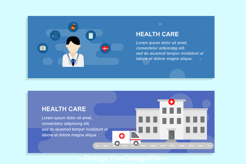 500x333 Hospital And Doctor Banner Design Vector Free Download