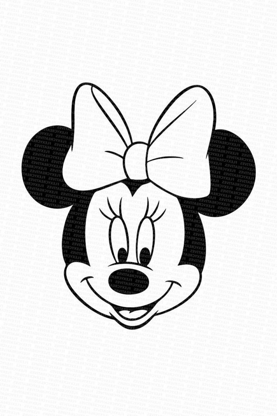 952x1429 Minnie Mouse Vector Art Savoyuptown