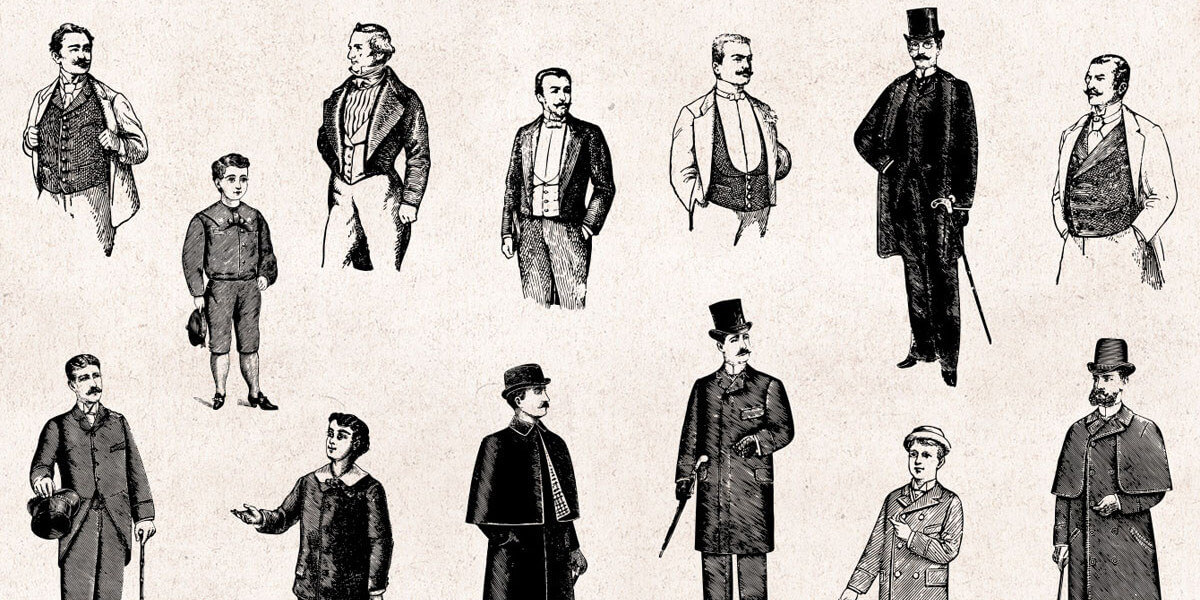 1200x600 Massive Vector Engraving Style Illustrations Pack