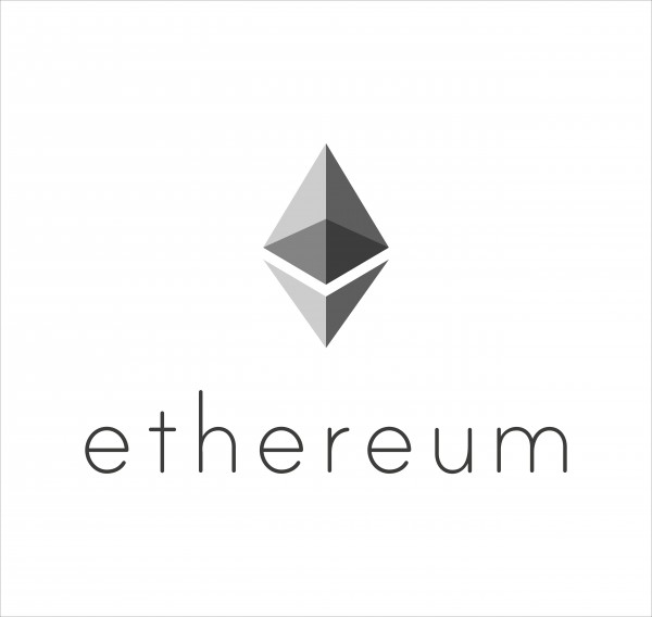 600x568 Ethereum Coins Vector Drawing Logo Model For Download