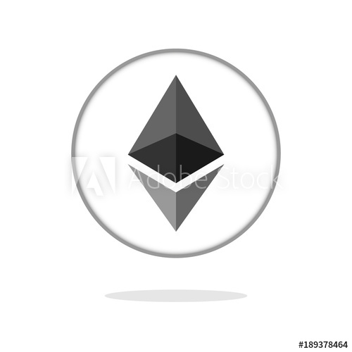 500x500 Ethereum Crypto Currency Coin Ether Chrystal Art Icon For Apps