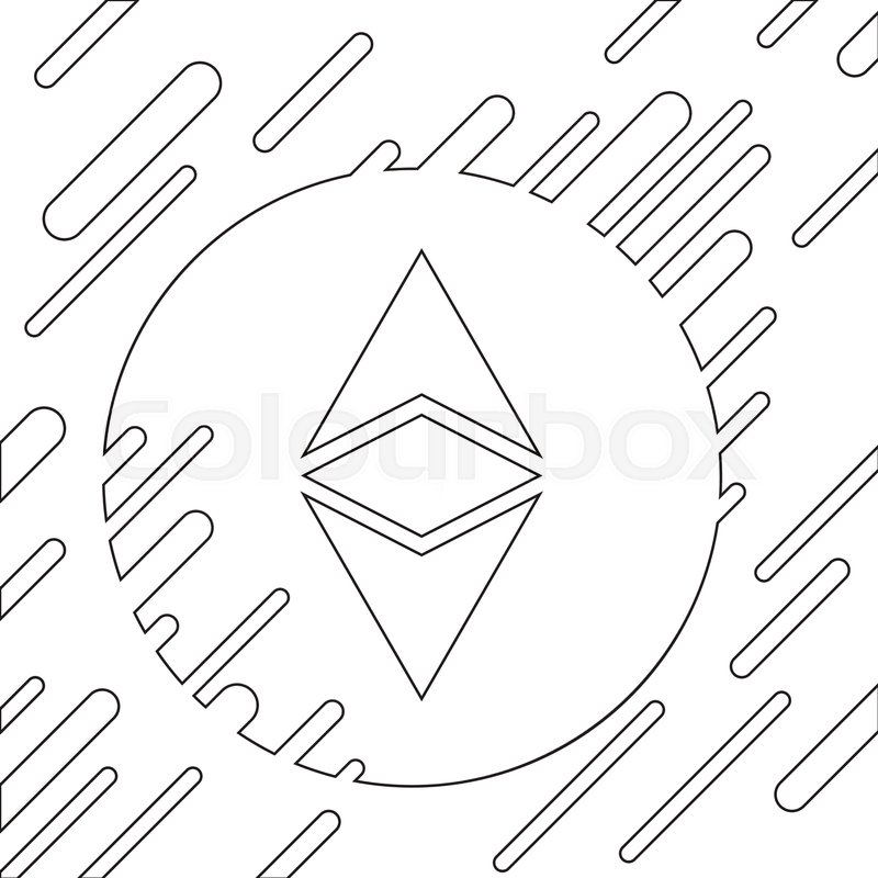 800x800 Ethereum Vector Illustration Stock Vector Colourbox