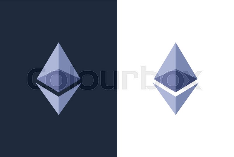 800x537 Logo Of Ethereum, Vector Emblem On Stock Vector Colourbox