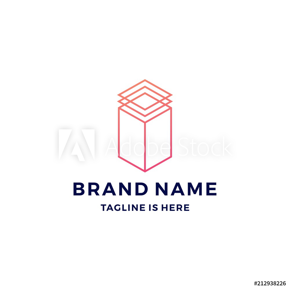 1000x1000 Photo Art Print Geometric Rectangular Rectangle Logo Vector