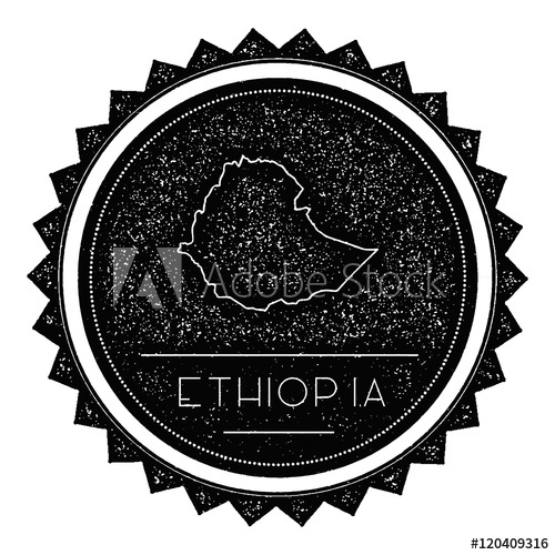 Ethiopia Map Label With Retro Vintage Styled Design Hipster 500x500 Ethiopia Map Label With Retro Vintage Styled Design Hipster