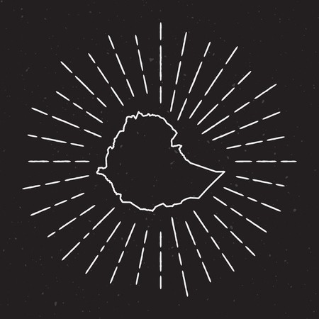 Ethiopia Vector Map Outline With Vintage Sunburst Border Hand 450x450 Ethiopia Vector Map Outline With Vintage Sunburst Border Hand