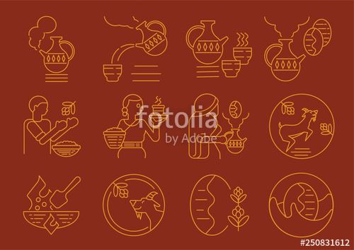 Ethiopian Local Coffee Culture Stock Image And Royalty Free 500x354 Ethiopian Local Coffee Culture Stock Image And Royalty Free