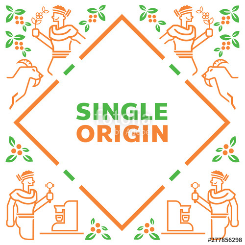 Single Origin Ethiopian With Local Boy Feed Goat Stock Image 500x500 Single Origin Ethiopian With Local Boy Feed Goat Stock Image