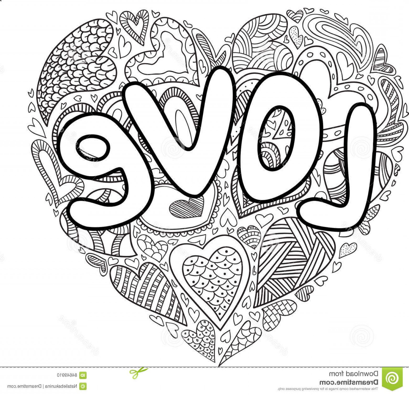 1560x1509 Stock Illustration Valentine Heart Card Idea Vector Pattern Ethnic