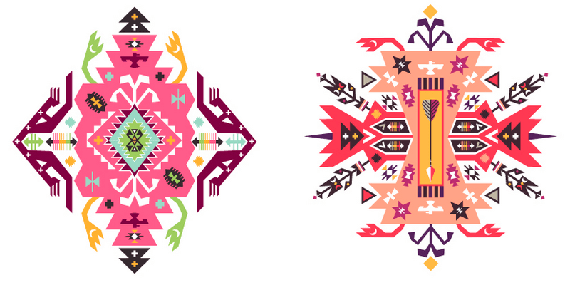800x400 Colorful Ethnic Tribal Designs Vector Pack Bypeople