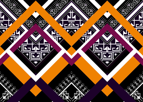 500x356 Ethnic Pattern Free Vector Download