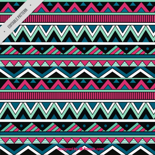 626x626 Geometric Ethnic Pattern Vector Free Download