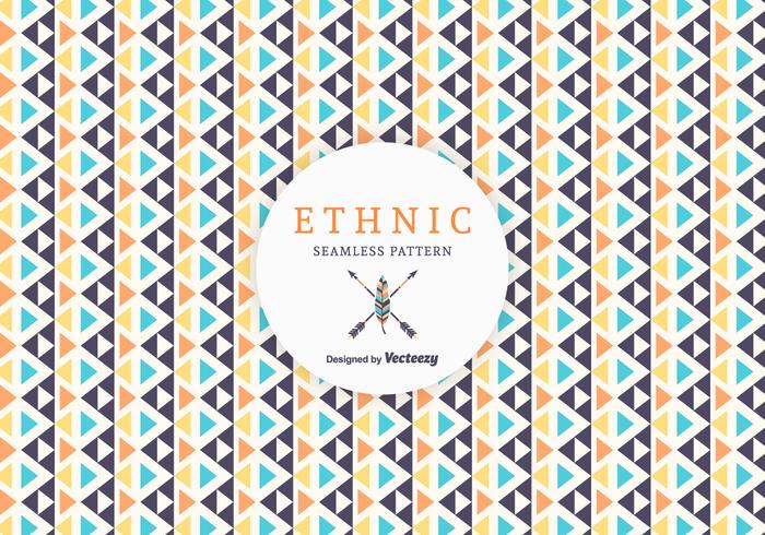 700x490 Free Geometric Ethnic Vector Pattern