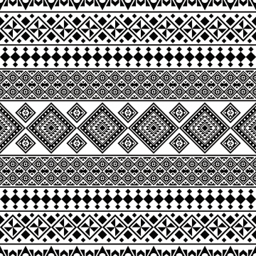 360x360 Ikat Geometric Ornament Illustration Design Islamic Seamless