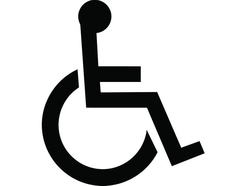 794x597 Handicap Sign Icon Disabled Disability Wheelchair Etsy