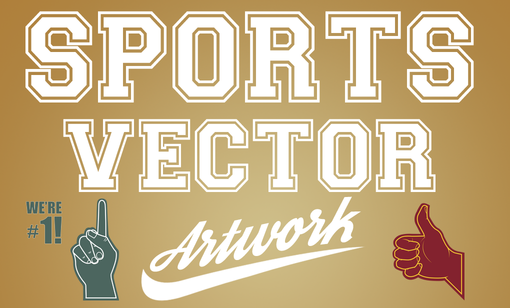 1020x616 Etsy Vector Sports Foam Finger Graphics