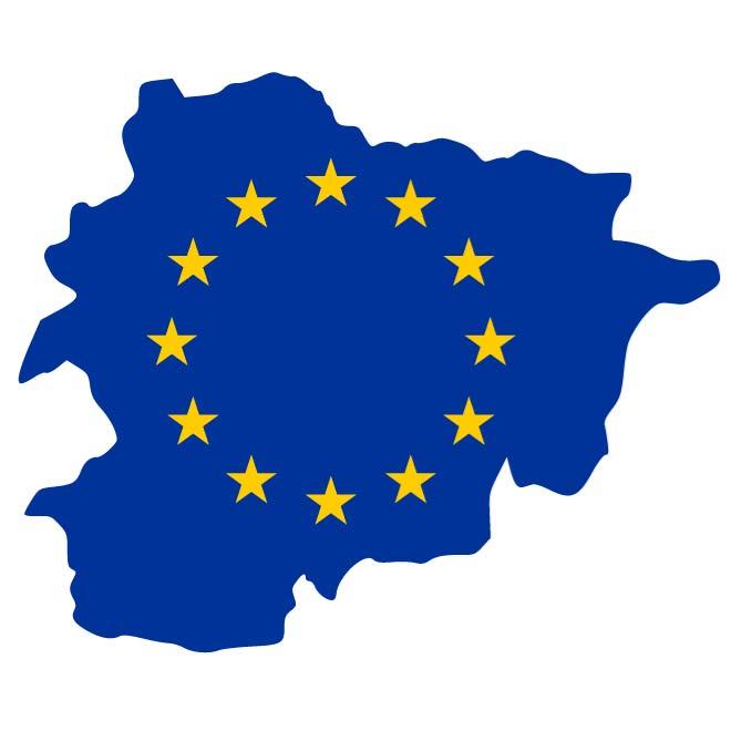 660x660 Andorra And Eu Flag Vector