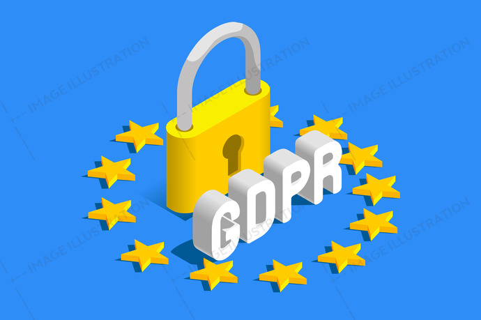 690x459 Gdpr Eu Flag Vector Banner