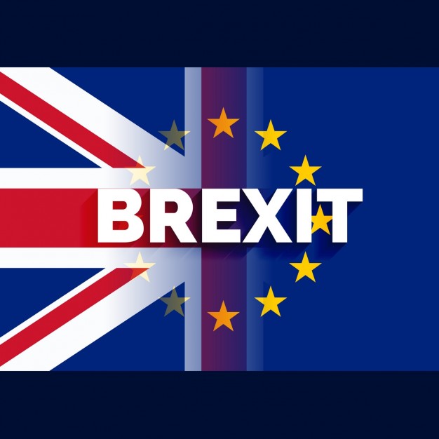 626x626 Uk And Eu Flag With Brexit Text Vector Free Download