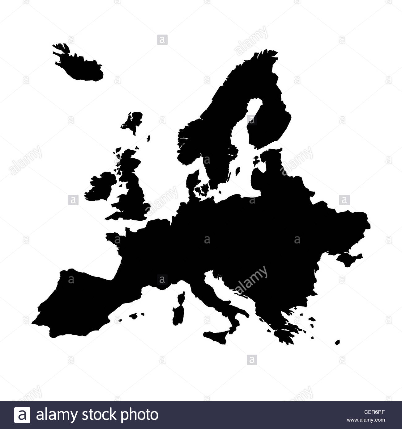Meticulous Map Europe Silhouette 1300x1390 Meticulous Map Europe Silhouette