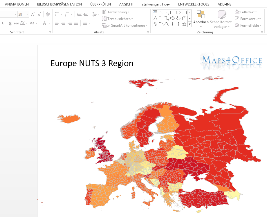 Nuts Europe Map Powerpoint 920x748 Nuts Europe Map Powerpoint