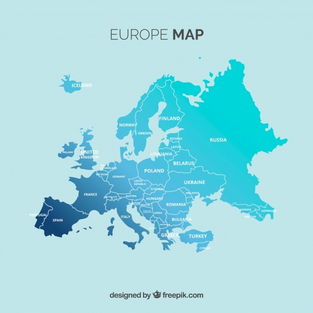 Europe Map 626x626 Europe Map
