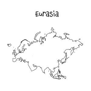 300x300 Eurasia Map And Travel Information Download Free Eurasia Map