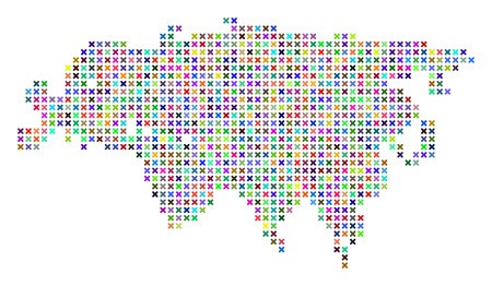 450x262 Eurasia Map Vector Composition Of Geographic Plan Regular