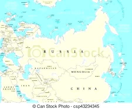 450x372 Eurasia Political Map