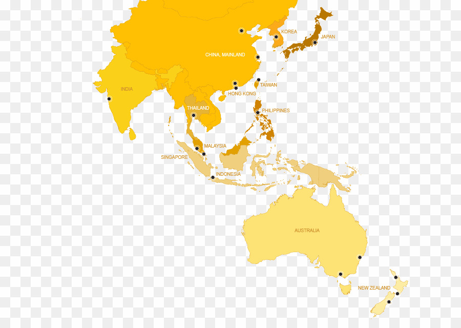 900x640 Asia Pacific Map Vector Png East Asia Afro Eurasia Clipart