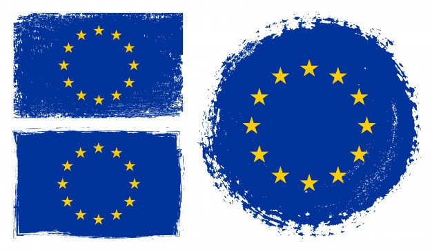 626x365 European Union Flag Vector Free Download