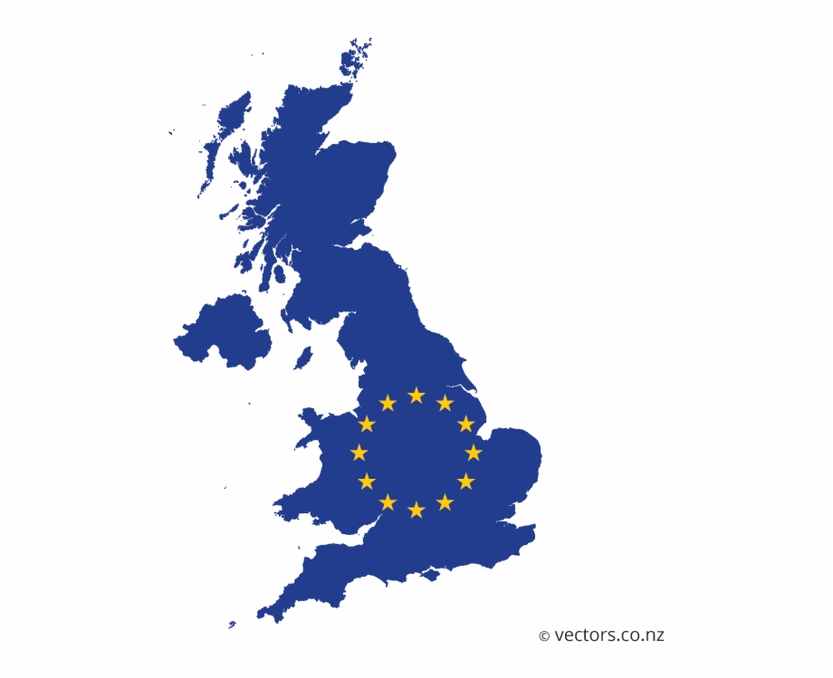 920x749 Eu Flag Vector Map Of The United Kingdom