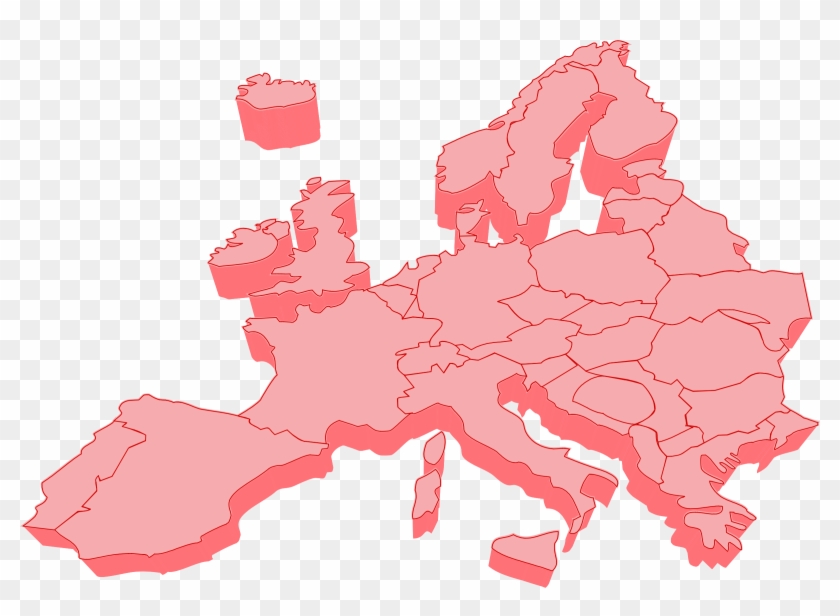 840x616 Clipart Europe Map
