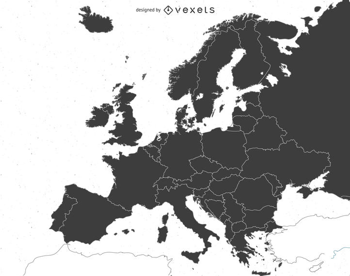722x570 Europe Map