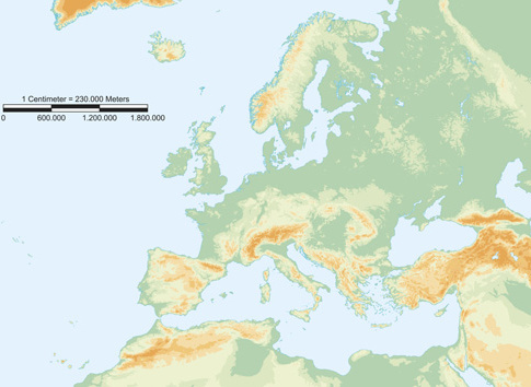 485x354 Europe Vector Map Free Free Vector Download