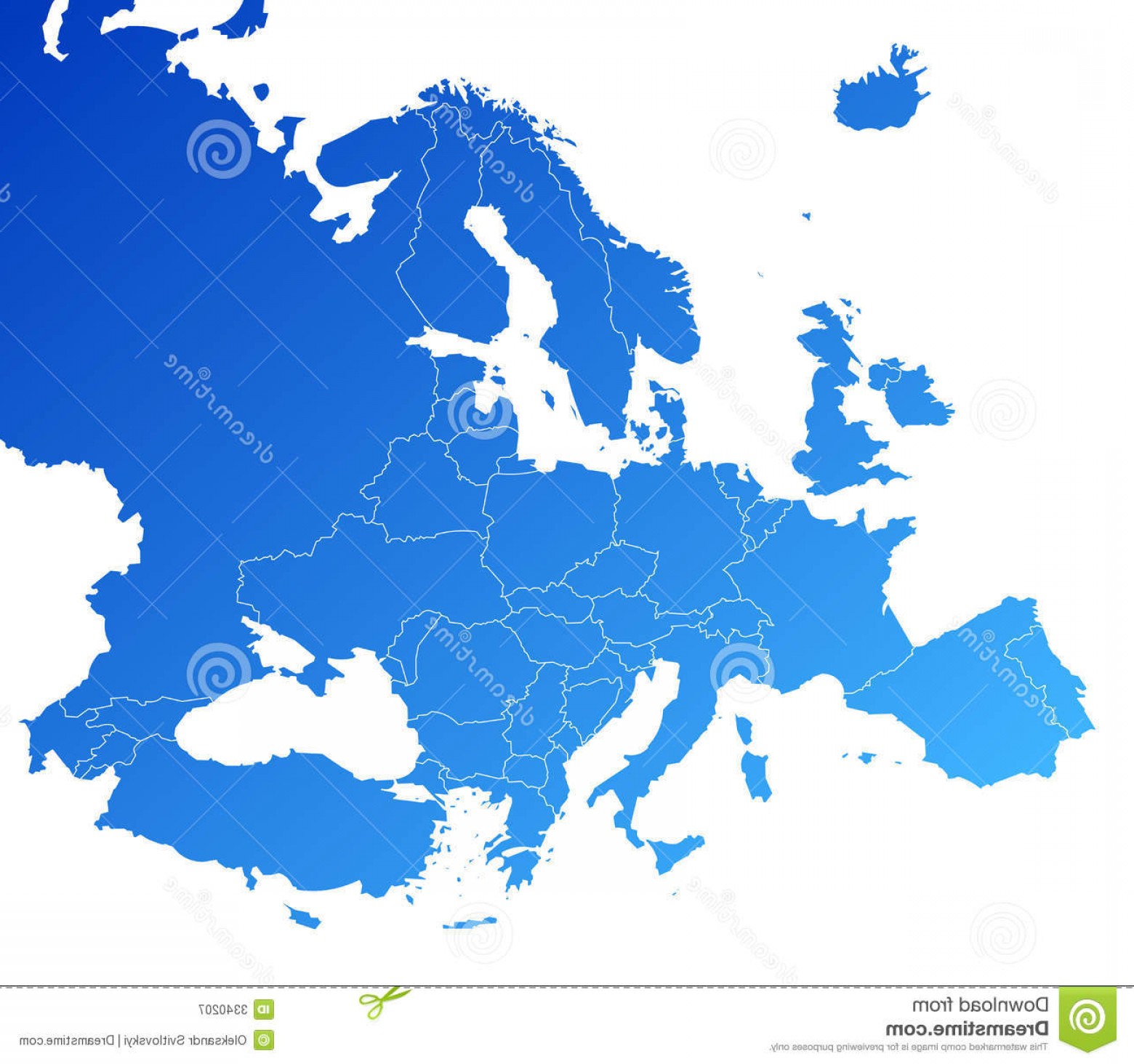 1560x1464 Europe Map Vector Catamart