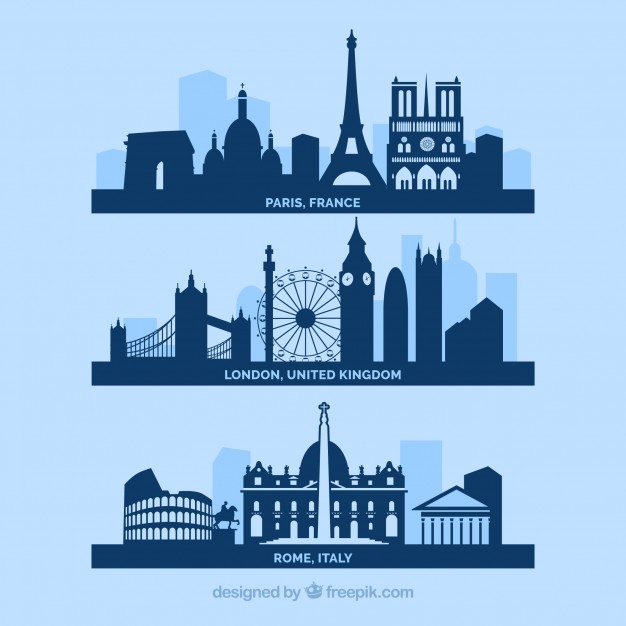 626x626 Cities Skyline Europe Vector Free Download