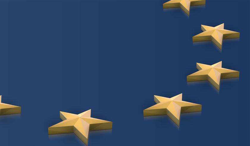 840x490 European Union Flag Stars In Vector