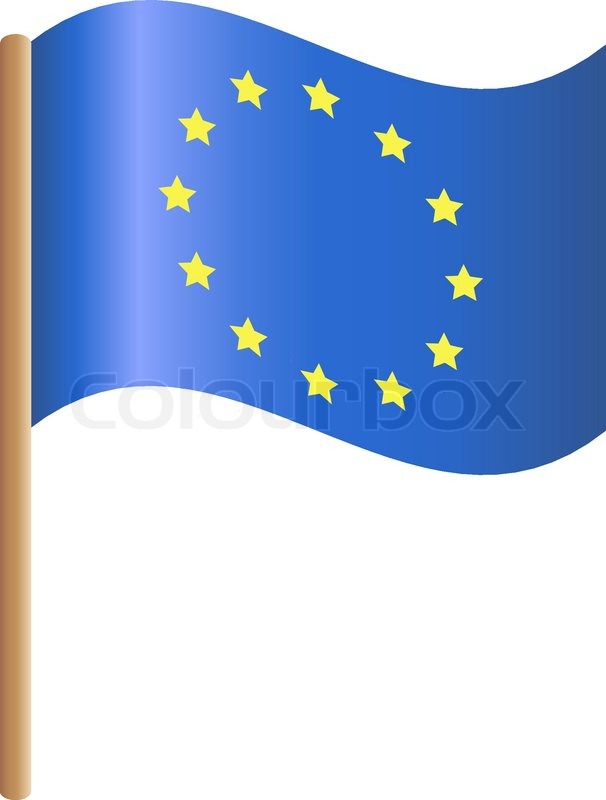606x800 Flag European Union Stock Vector Colourbox