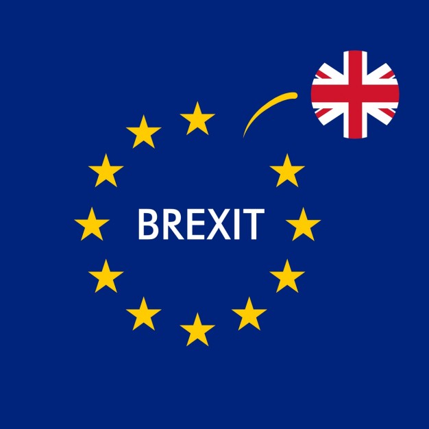 626x626 Uk Flag Seperating From European Union Flag Vector Free Download