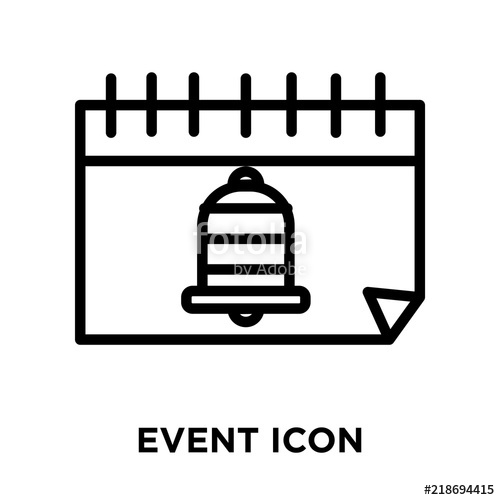 Event Icons Isolated On White Background Modern And Editable 500x500 Event Icons Isolated On White Background Modern And Editable