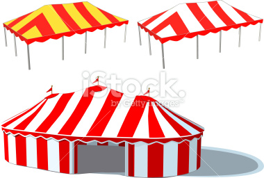 380x256 Event Tent Vector