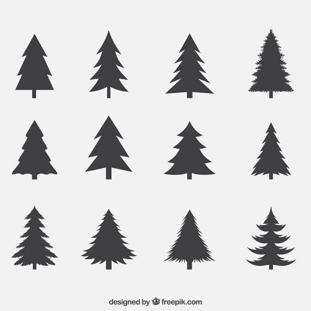 Evergreen Tree Vector at Vectorified.com | Collection of Evergreen Tree ...