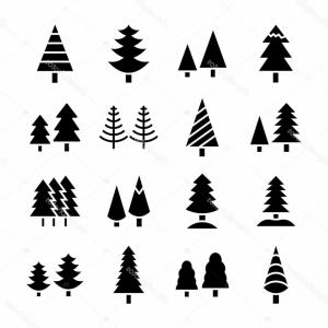 Evergreen Tree Vector at Vectorified.com | Collection of Evergreen Tree ...