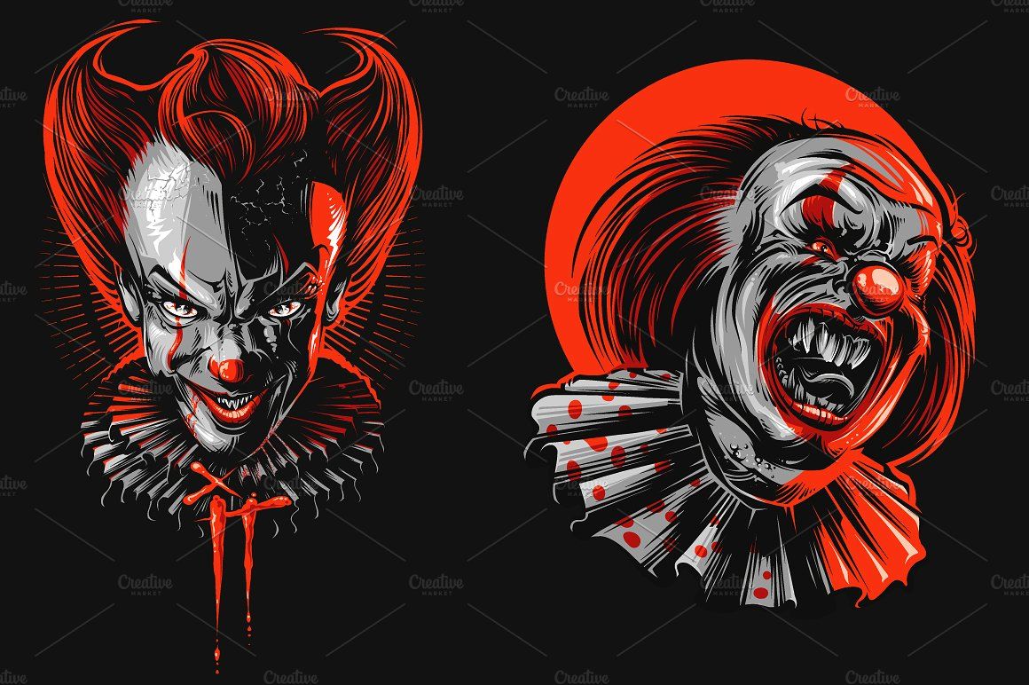 1160x772 Evil Clowns