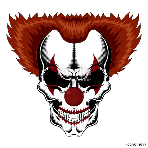 Evil Clown Vector at Vectorified.com | Collection of Evil Clown Vector ...