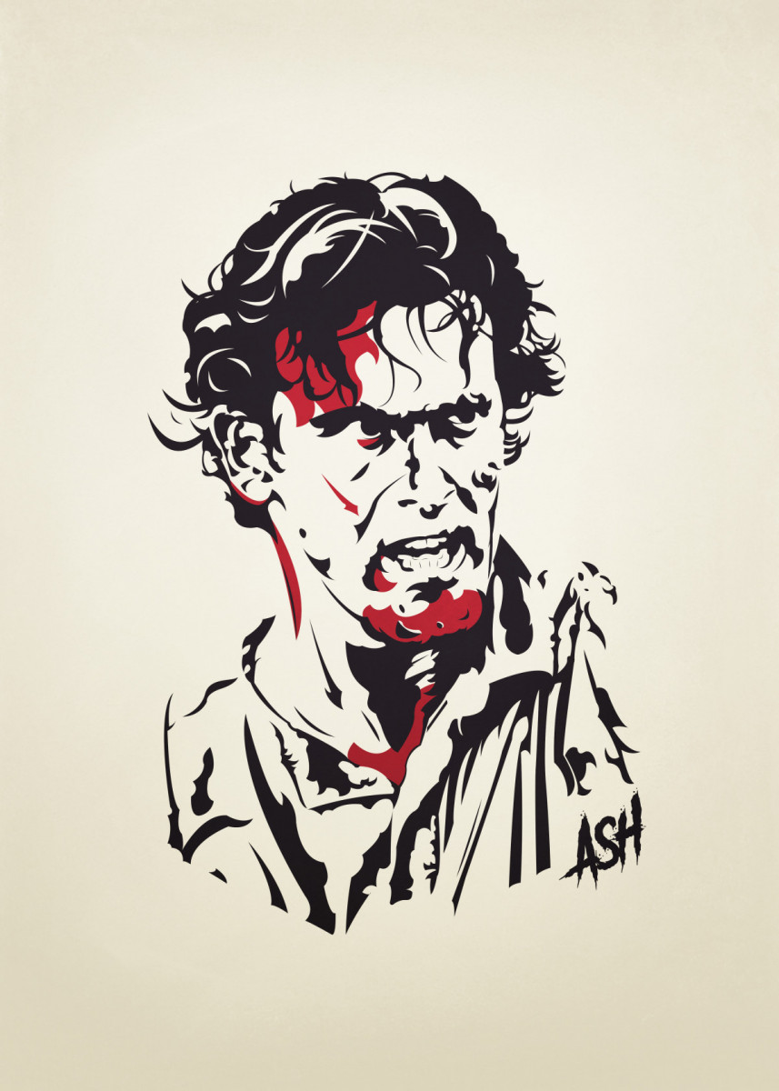 Evil Dead 'ash Ink' 857x1200 Evil Dead 'ash Ink'